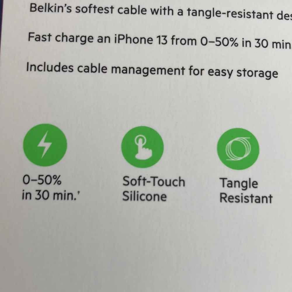 2 Charging Cables NEW